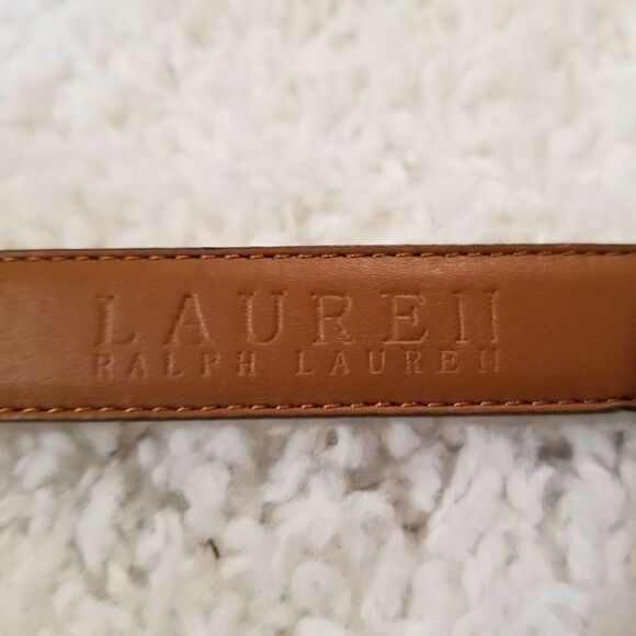 Ralph Lauren Metallic Leather Belt XL - Picture 5 of 8